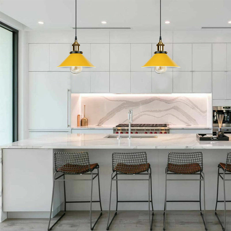 Vintage E27 Ceiling Pendant Light Lampshade Industrial Pendant Lamp Bulb Holder~2062