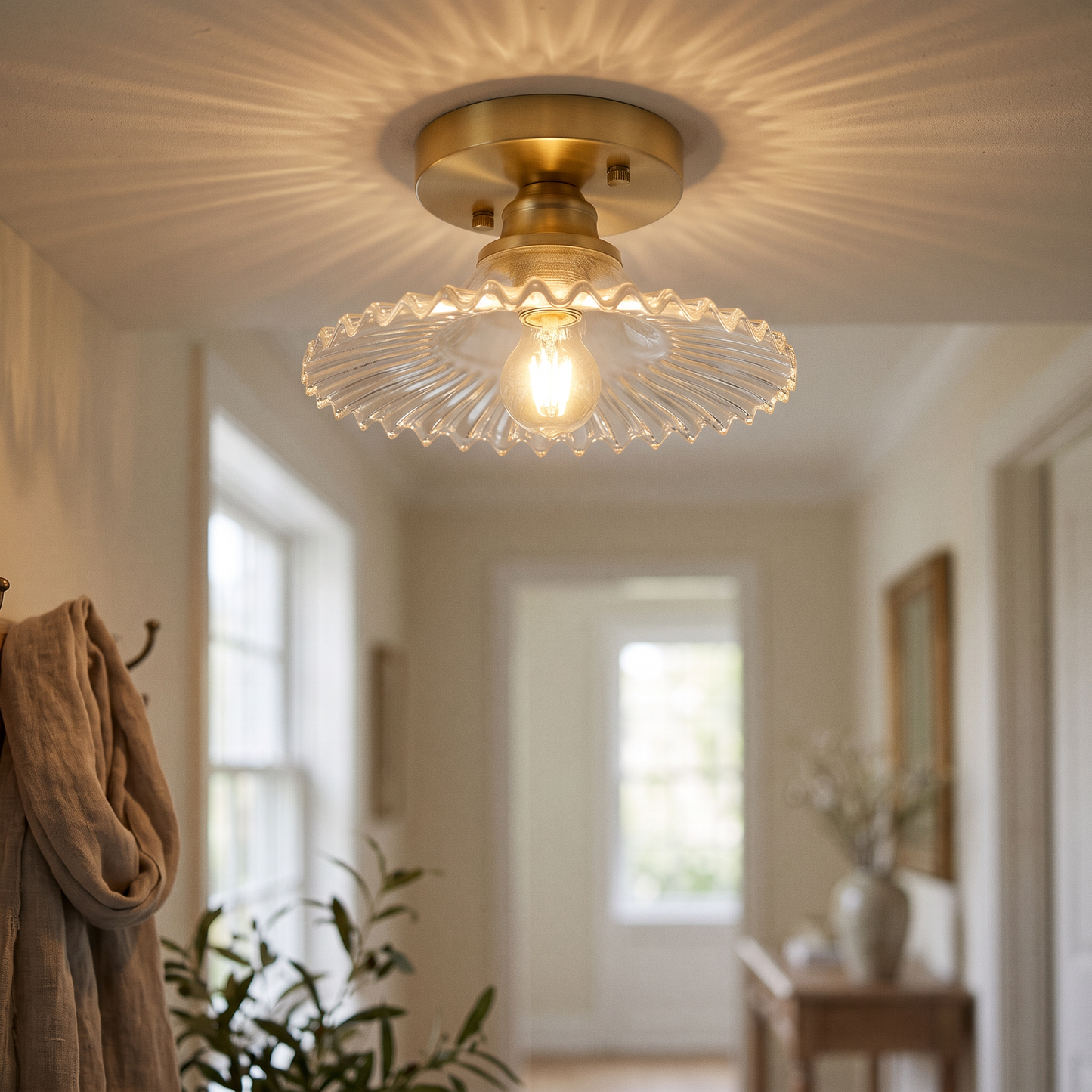Petalique Vintage Petal Ceiling Light