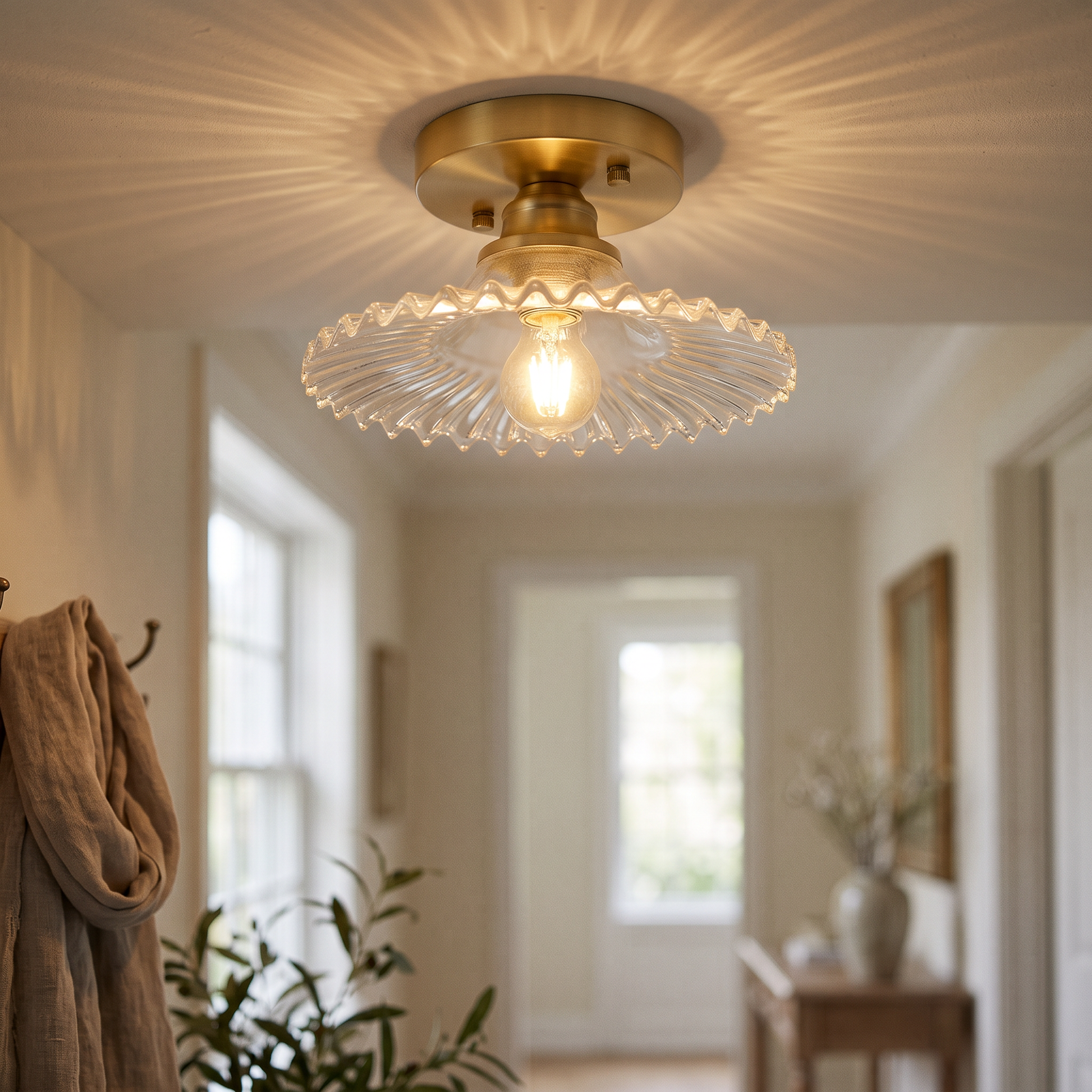 Petalique Vintage Petal Ceiling Light