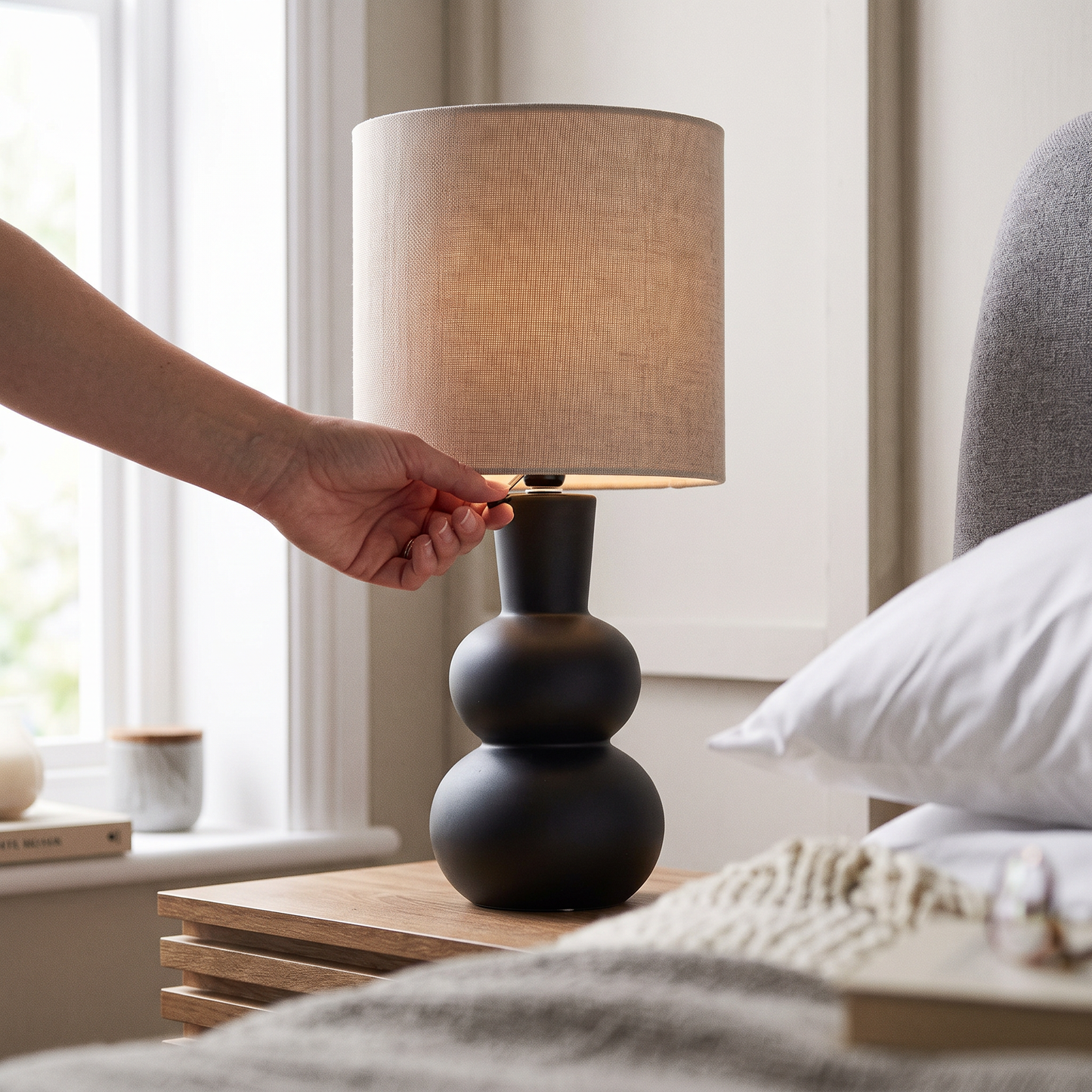 Aaliyah Ceramic Table Lamps Set of 2