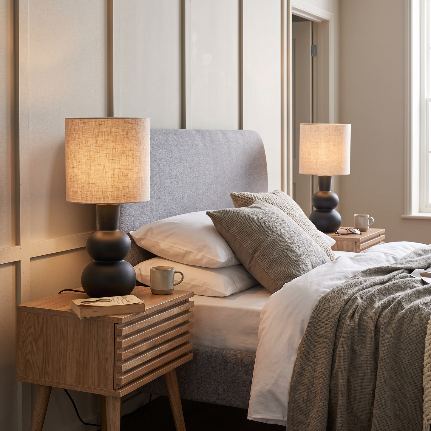 Aaliyah Ceramic Table Lamps Set of 2