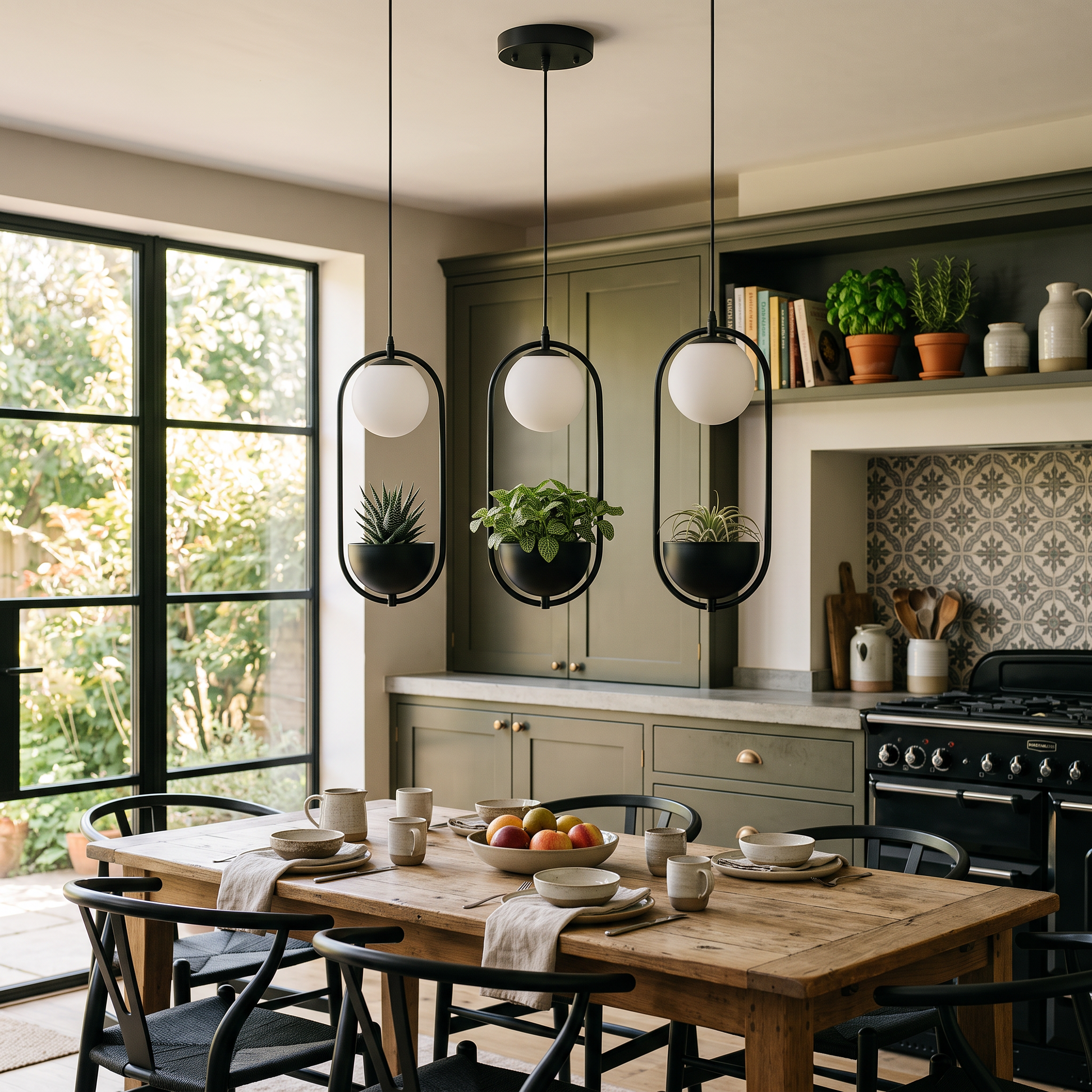 Nordic Plant LED Pendant Light