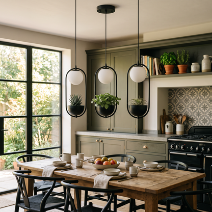 Nordic Plant LED Pendant Light