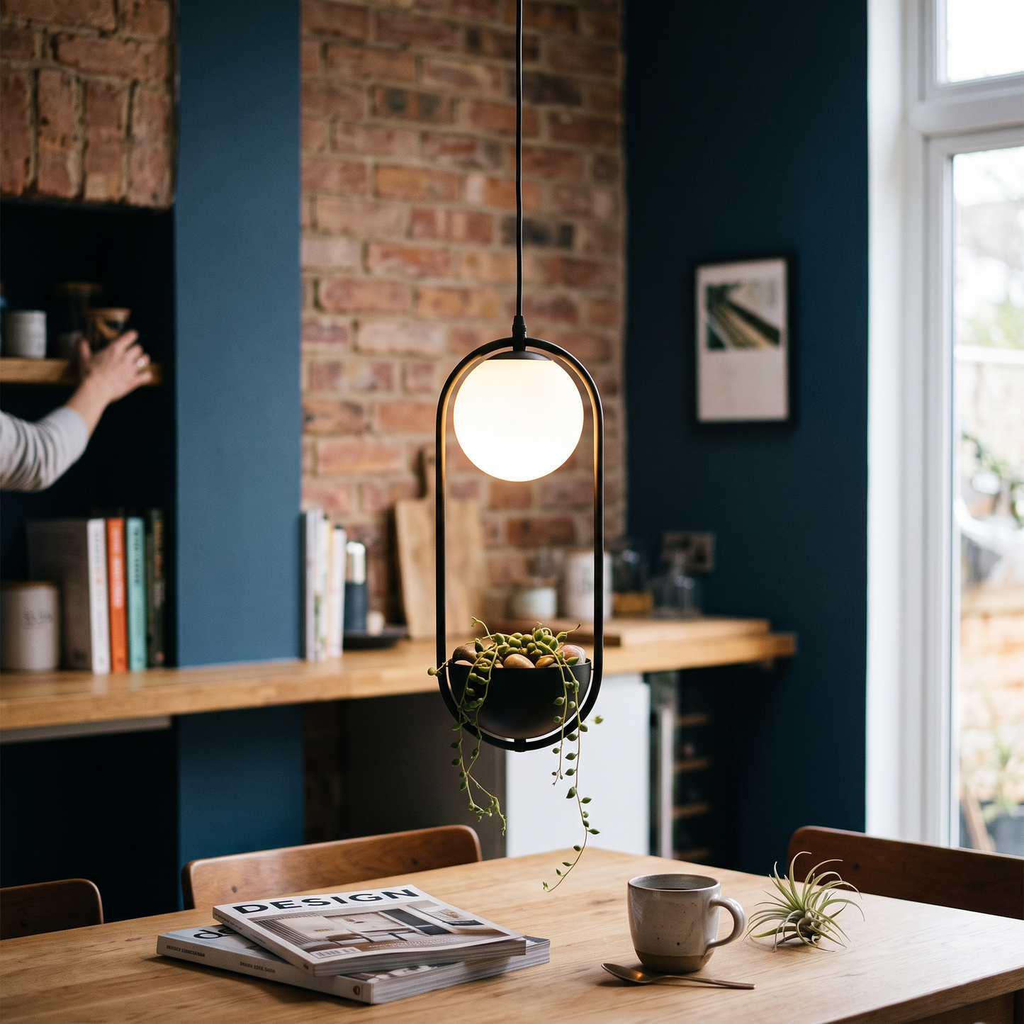Nordic Plant LED Pendant Light