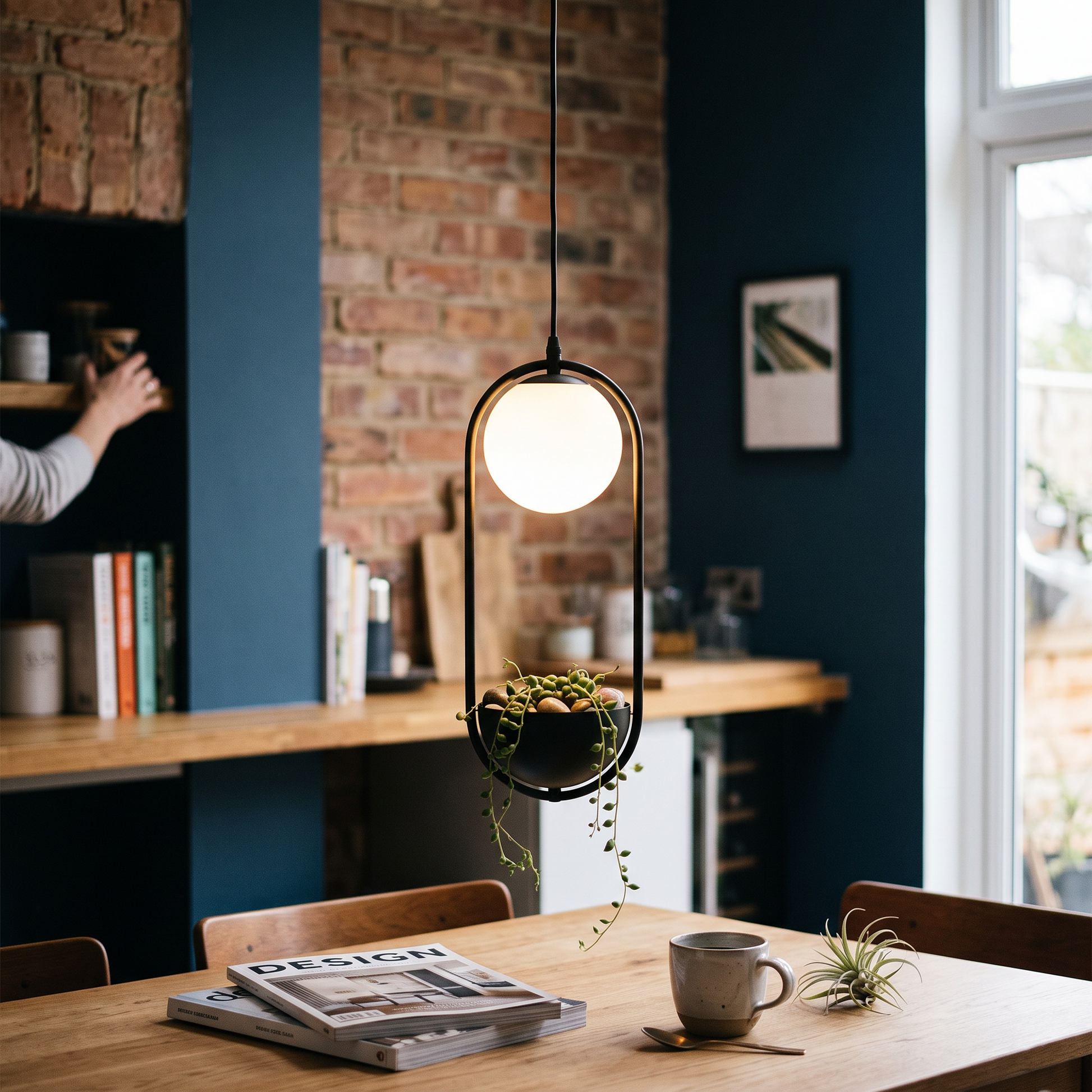Nordic Plant LED Pendant Light