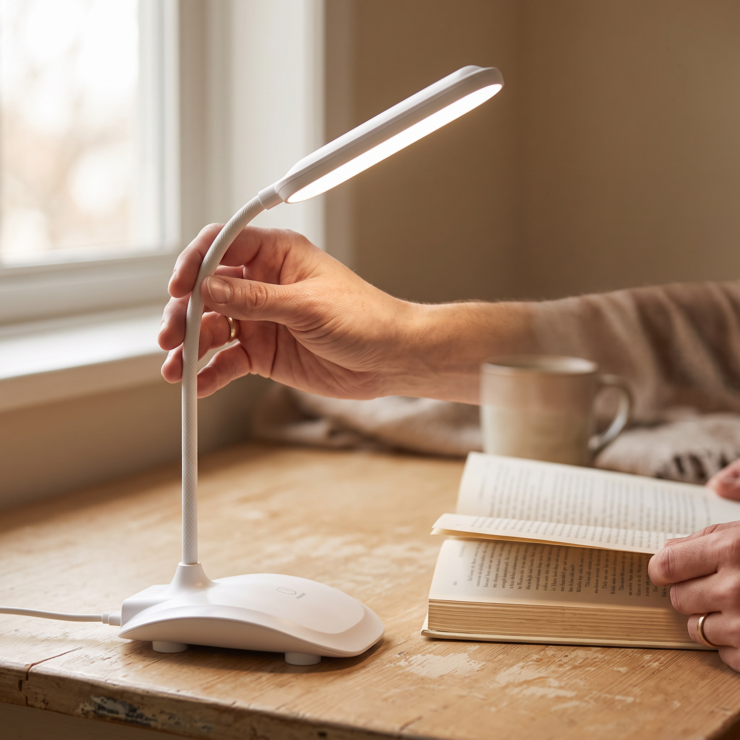 Minimalist LED Reading Desk Lamp
