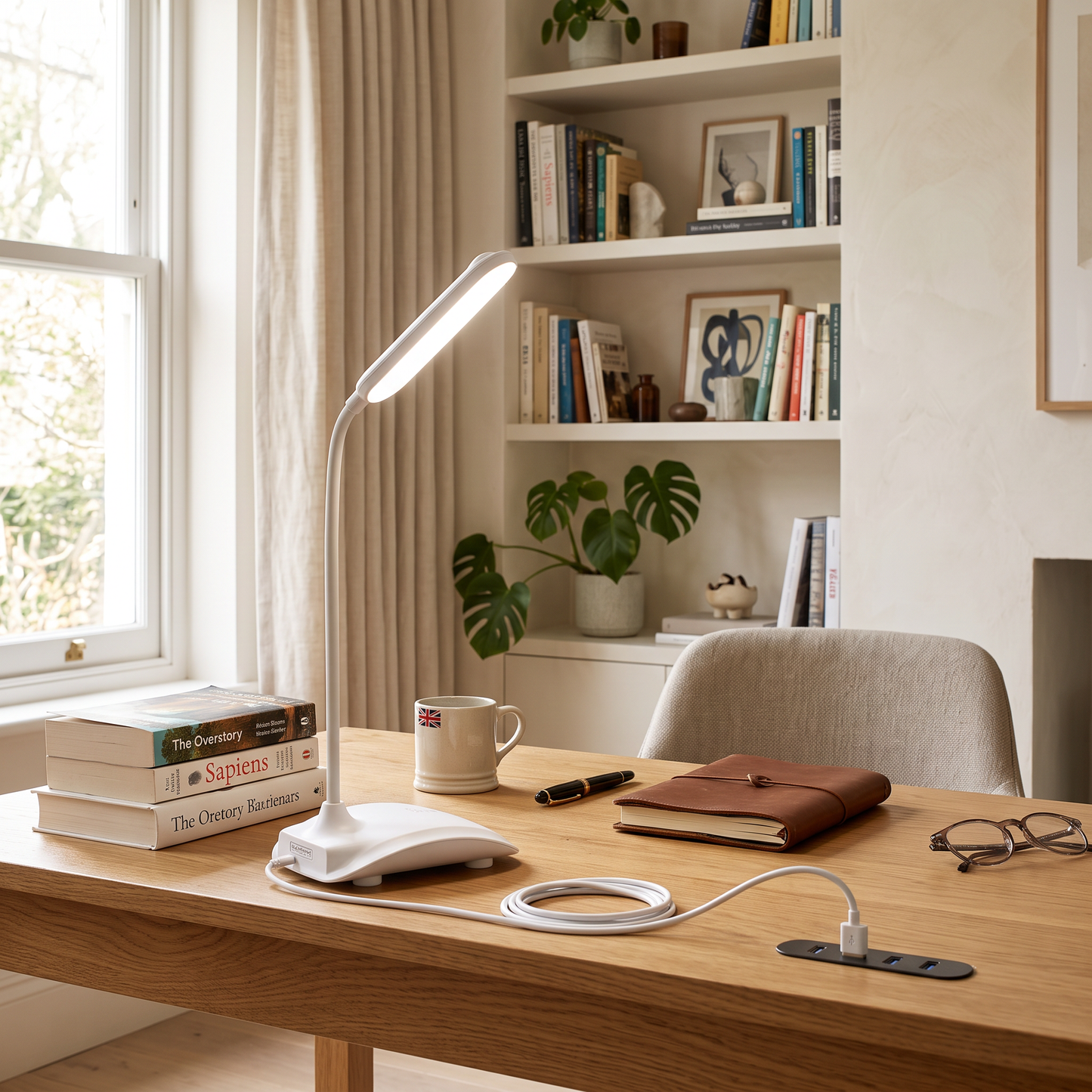 Minimalist LED Reading Desk Lamp