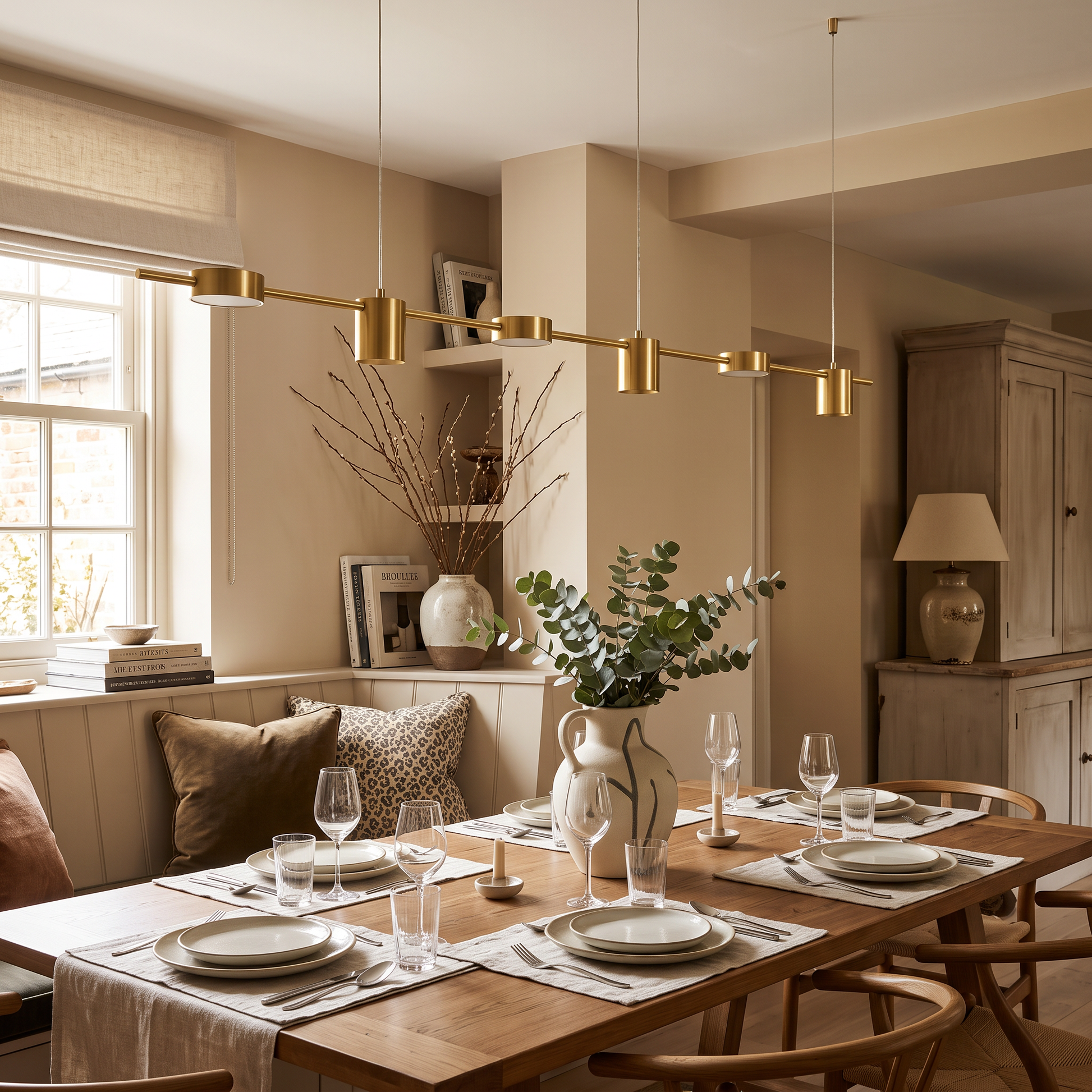 Gold Modern Pendant Chandelier
