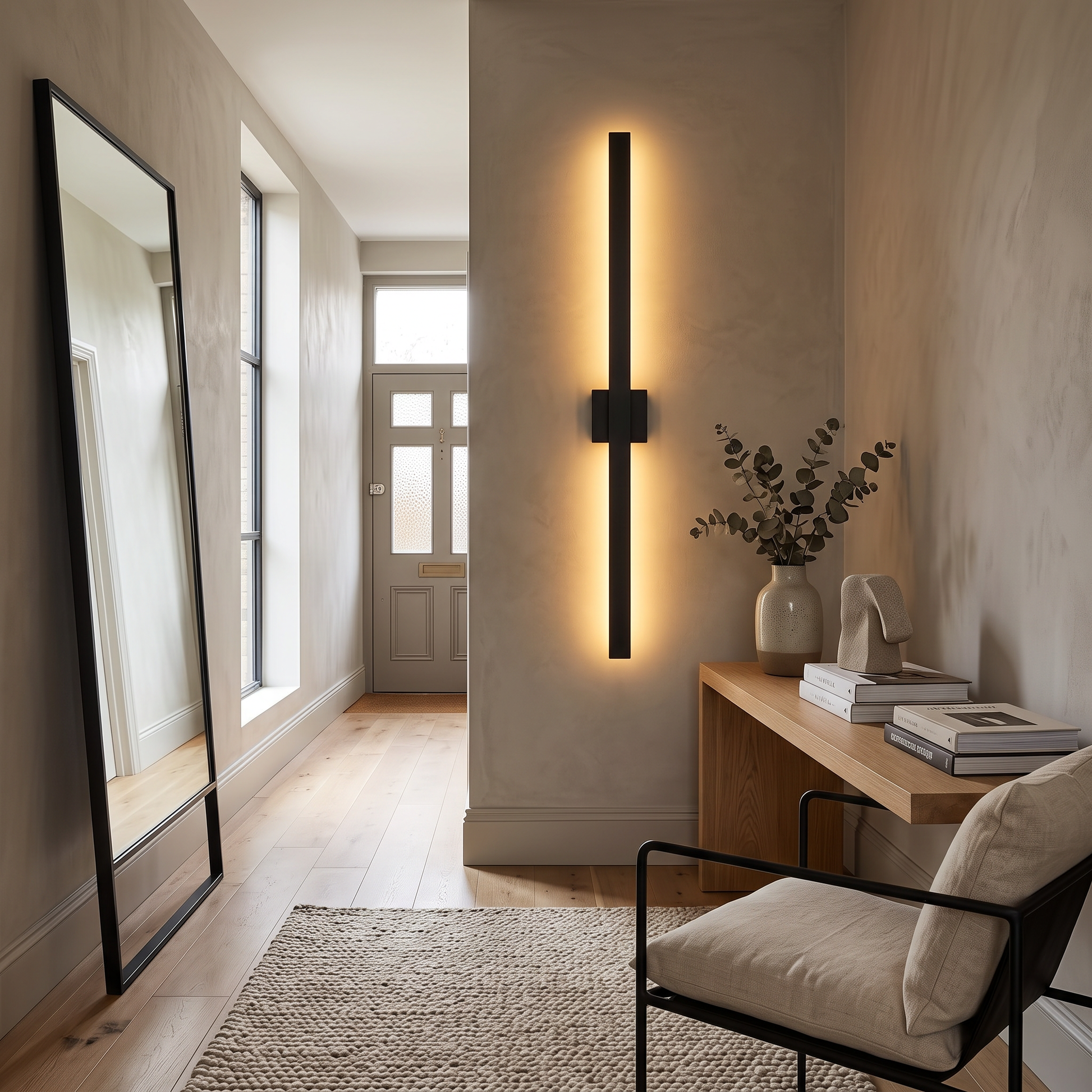 Long Minimalist LED Wall Light