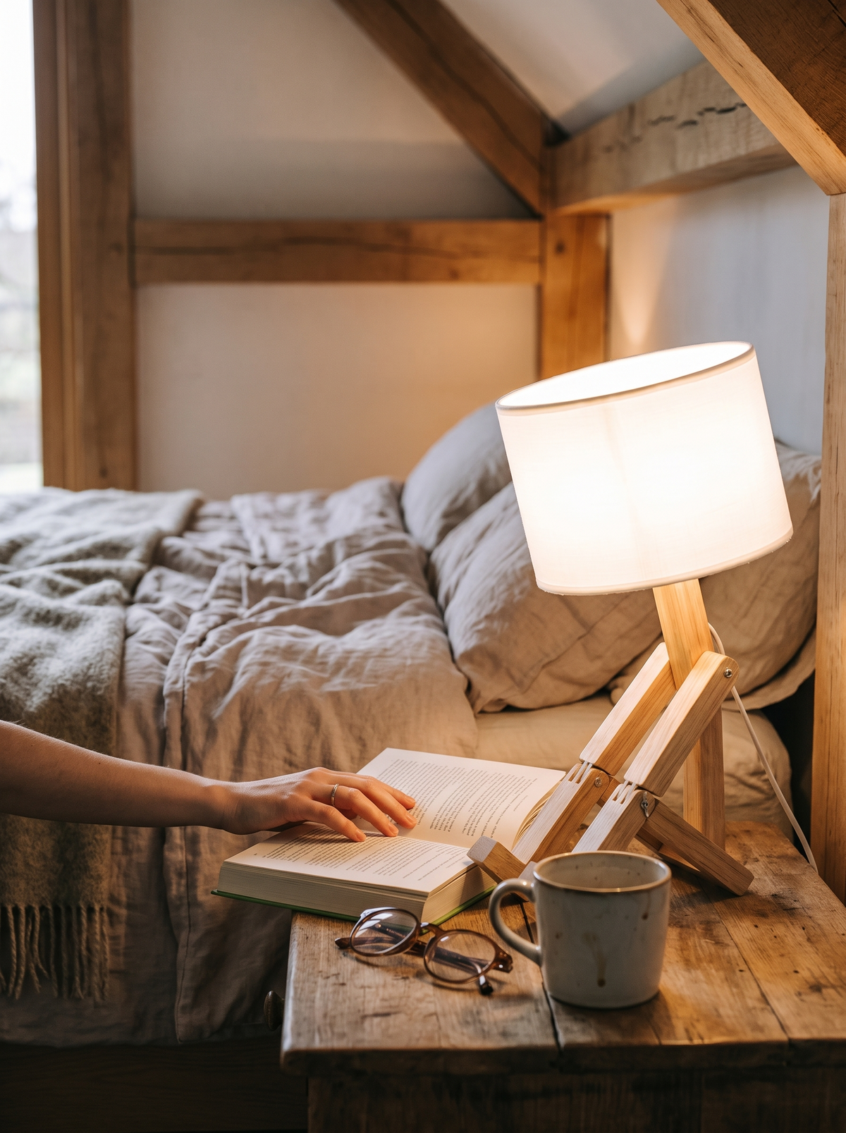 Adjustable Robot Table Lamp lifestyle 3