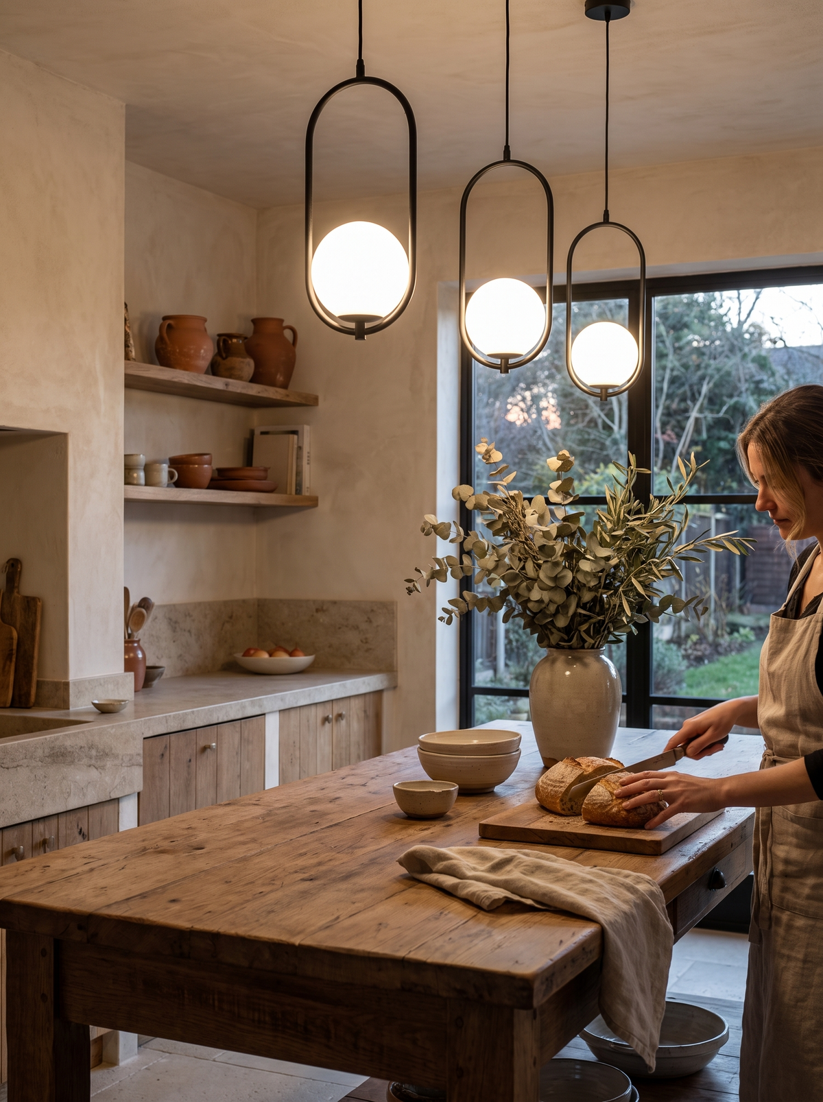 Nordic Plant LED Pendant Light lifestyle 1