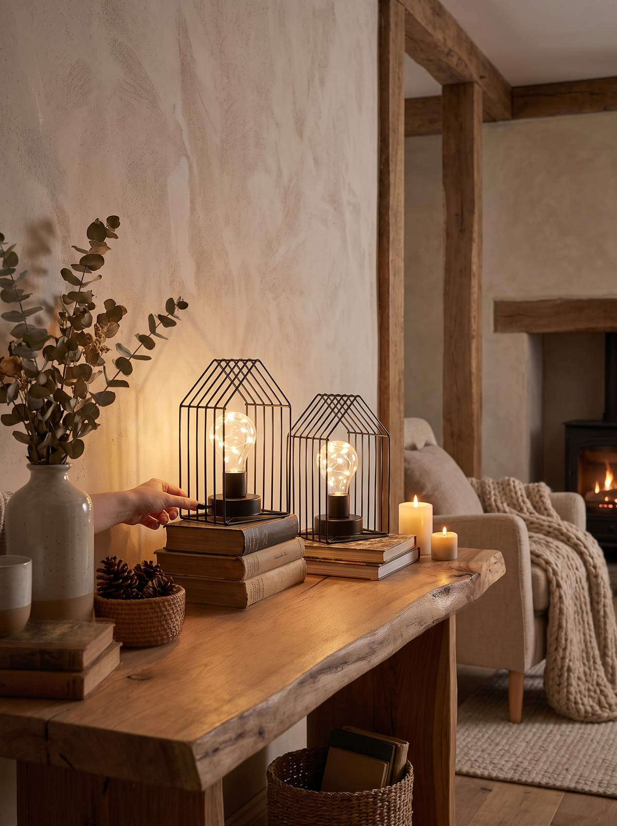 Battery Wall Sconces lifestyle 2